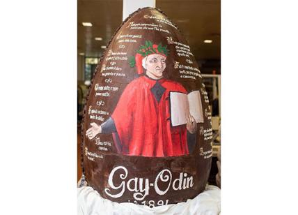Gay-Odin, la storica fabbrica di cioccolato dedica a Dante l'uovo di Pasqua