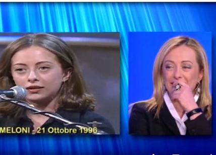 Giorgia Meloni al Costanzo Show: così parlava da giovane attivista. VIDEO