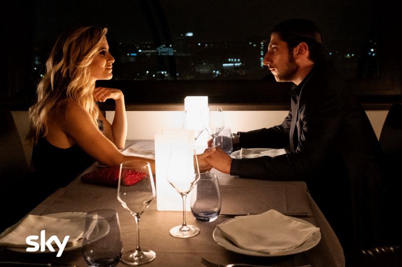 Greta Scarano e Pietro Castellitto nei panni di Ilary Blasi e Francesco Totti