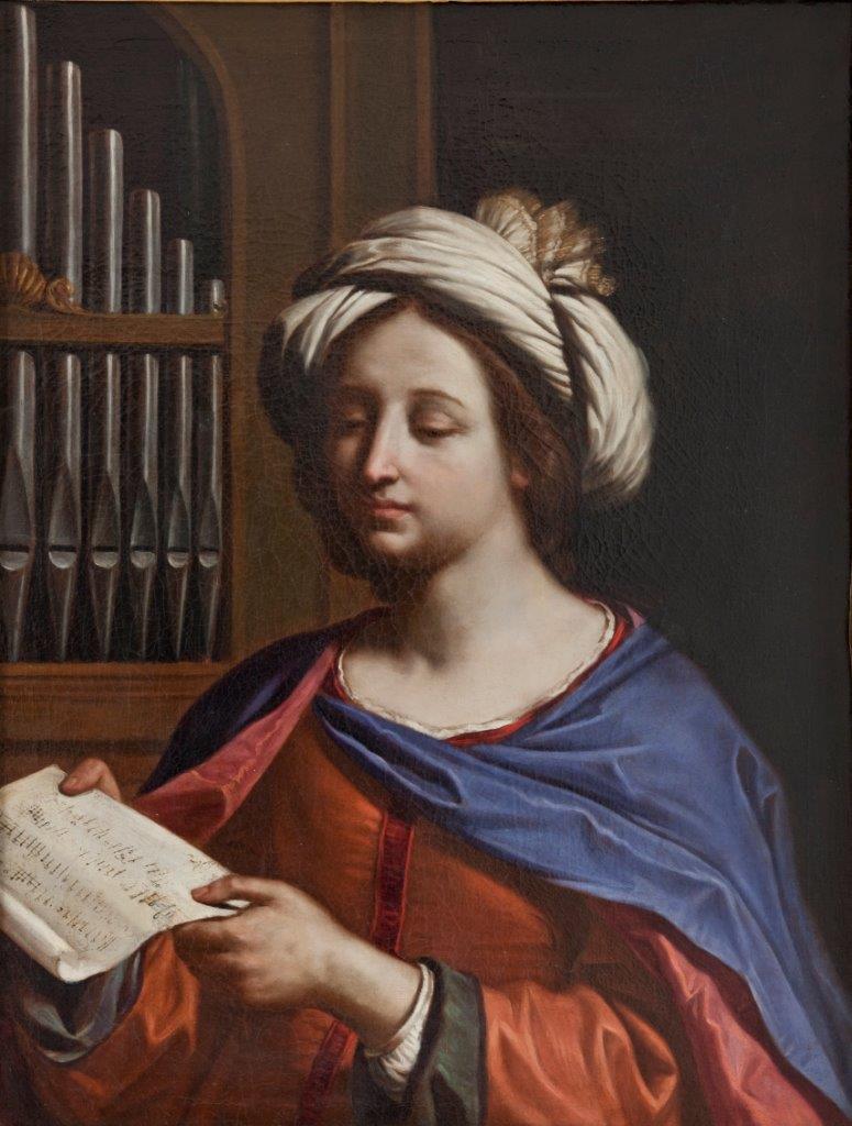 Guercino, Santa Cecilia. MOD Guercino, Santa Cecilia. MOD
