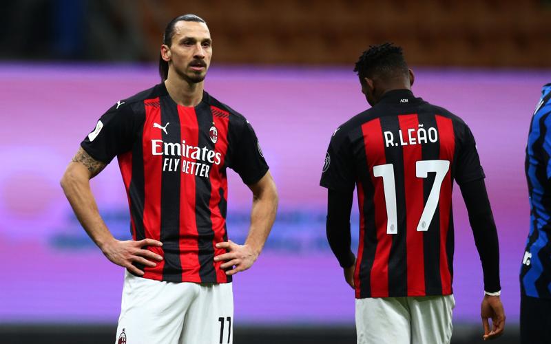 Ibrahimovic e Rafael Leao (Lapresse)