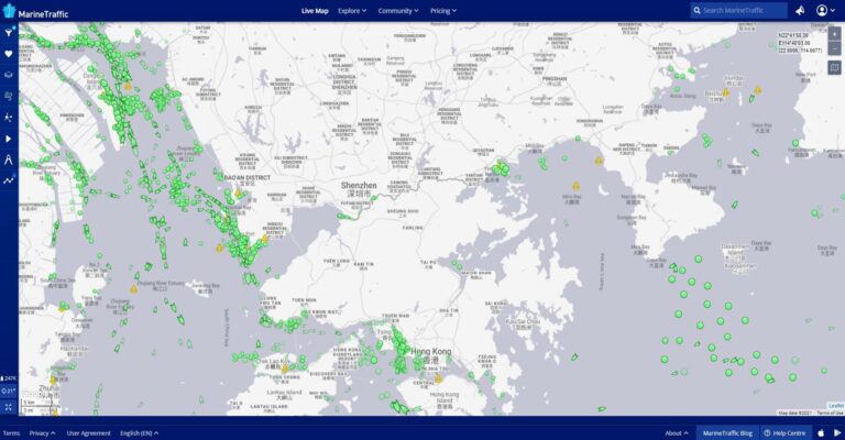 Da marinetraffic.com Da marinetraffic.com