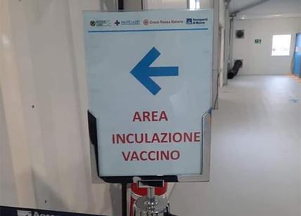 Area 'inculazione' vaccino agli Aeroporti di Roma. L'ironia della Rete