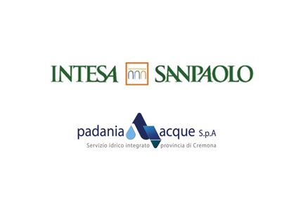 Intesa Sanpaolo: €134,5 milioni a Padania Acque insieme a un pool di banche