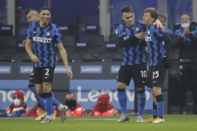 Nicolo' Barella - Lautaro Martinez (Lapresse) Nicolo' Barella - Lautaro Martinez (Lapresse)