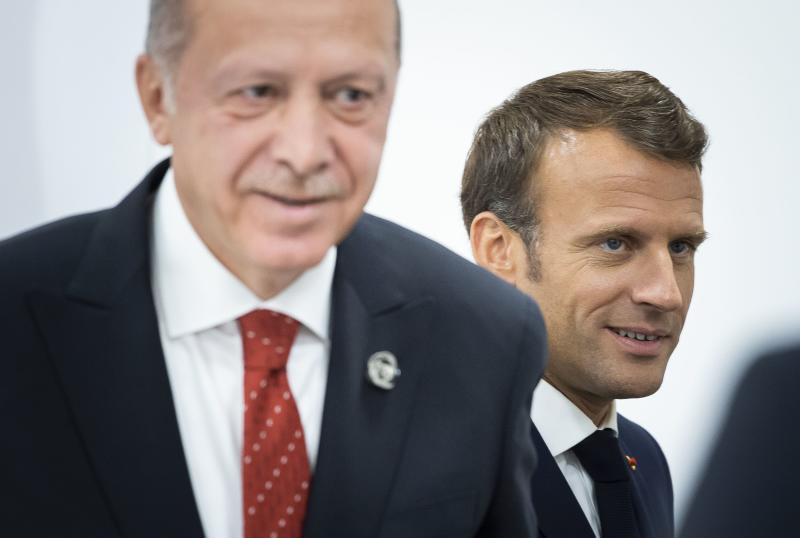 Erdogan Macron