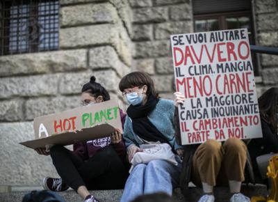 fridays for future carne vegan clima cambiamenti climatici green