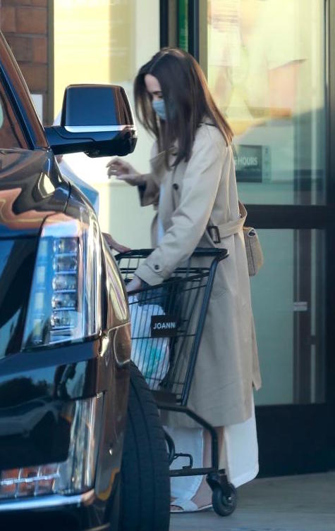 titolo:Hollywood, Angelina Jolie e la figlia Vivienne Jolie-Pitt fanno shopping IPA