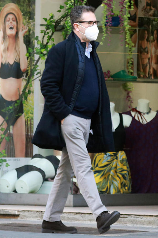 fabio fazio passeggia Ipa