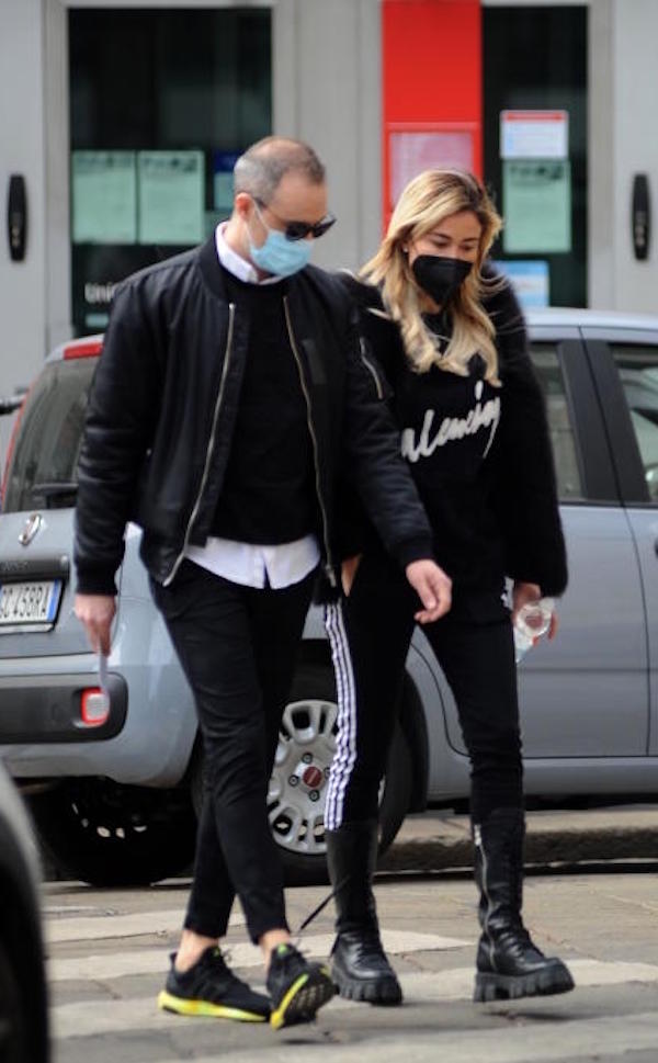 titolo:Milano,Diletta Leotta passeggiata in centro insieme a Daniele Battaglia
