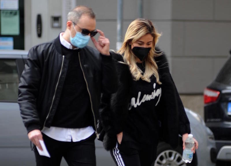 titolo:Milano,Diletta Leotta passeggiata in centro insieme a Daniele Battaglia ipa