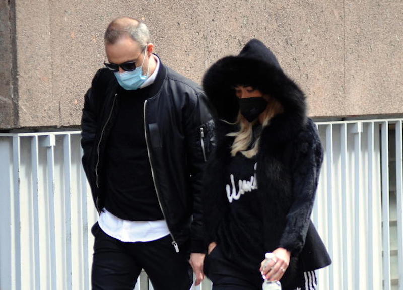 titolo:Milano,Diletta Leotta passeggiata in centro insieme a Daniele Battaglia ipa