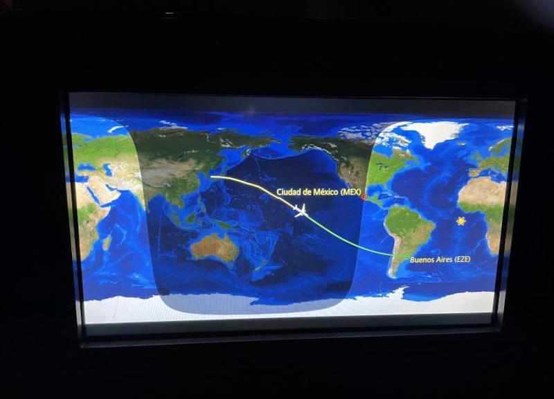 Enrique Pinero ha volato per 20 ore e 10 minuti un 787 da Seoul a Buenos Aires per 19483 Km il viaggio piu lungo della storia IPA