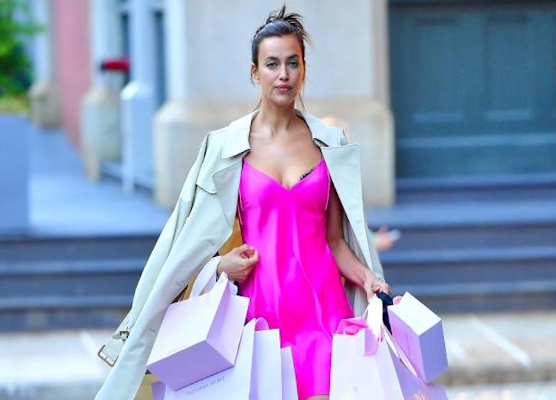 New York, Tribeca, Irina Shayk ,servizio fotografico per Victoria's Secret