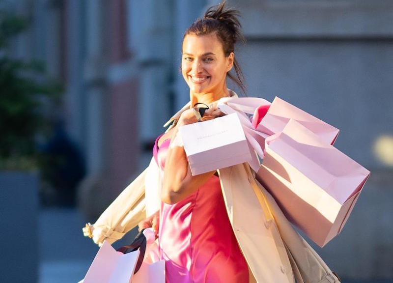 New York, Tribeca, Irina Shayk ,servizio fotografico per Victoria's Secret