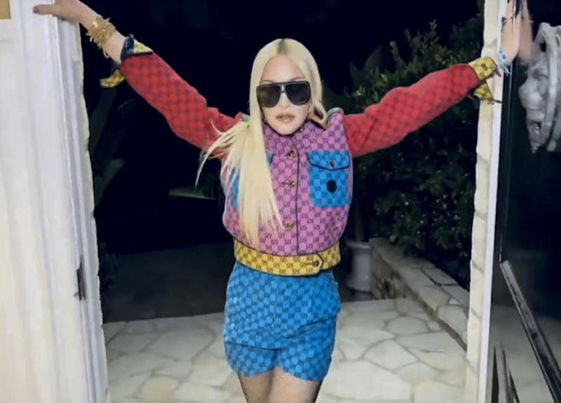 Madonna Total Look Gucci