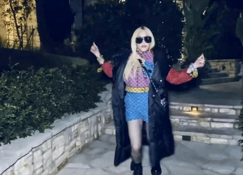 Madonna Total Look Gucci