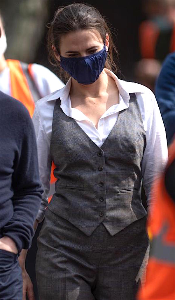 Yorkshire, Tom Cruise & Hayley Atwell  sul set del film Mission Impossible 7