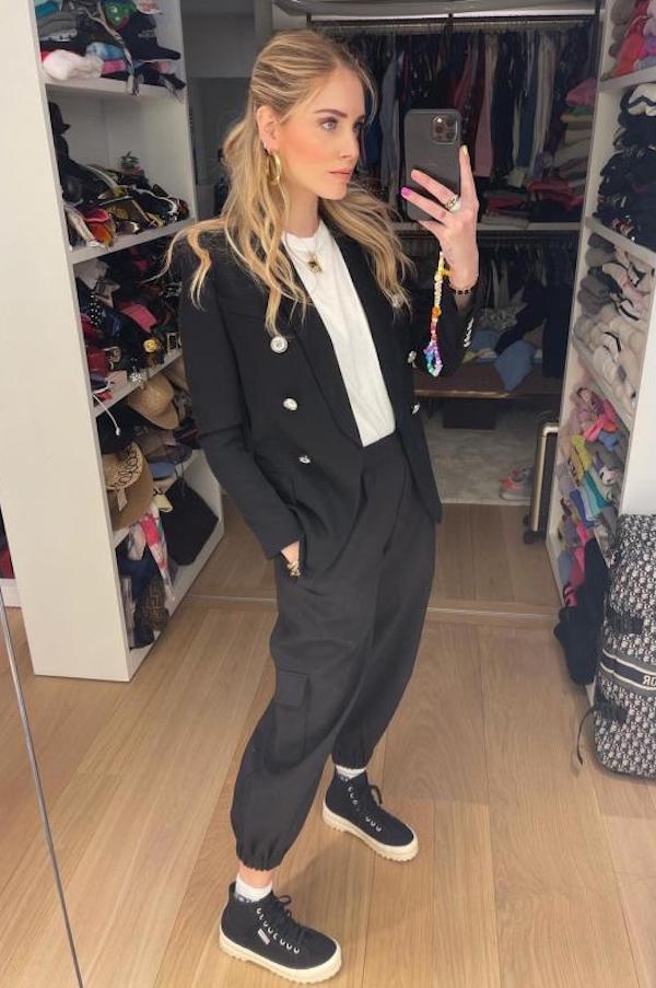 Chiara Ferragni Il "ìlook della settimana "