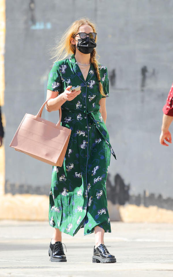 New York, Jennifer Lawrence sceglie lo stile vintage.