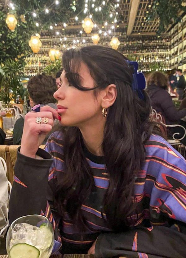 Londra,Dua Lipa e fidanzato Anwar Hadid al ristorante 