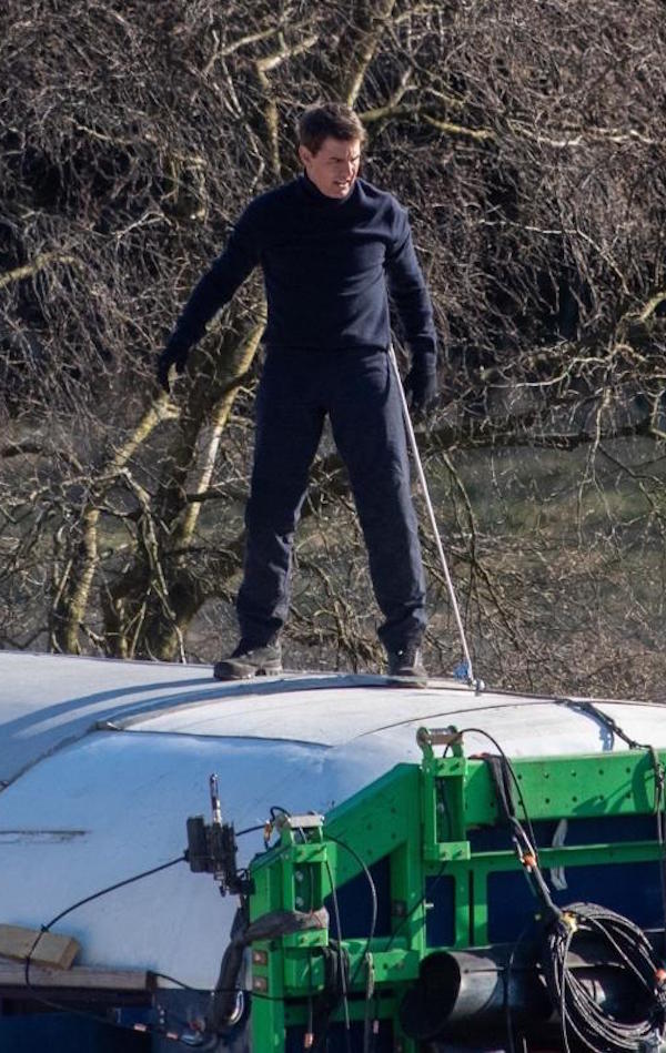 Continuano le riprese del film Mission Impossible 7 con Tom Cruise Continuano le riprese del film Mission Impossible 7 con Tom Cruise