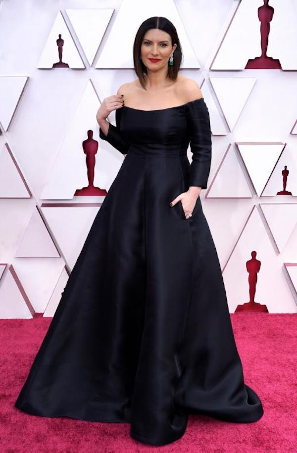 Los Angeles, Oscar 2021 - 93° edizione - Laura Pausini sul red carpet