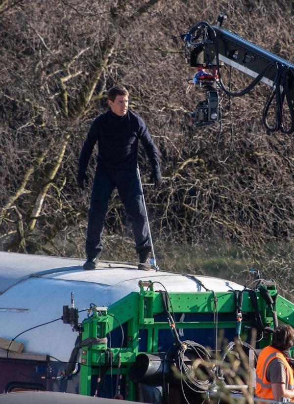 Continuano le riprese del film Mission Impossible 7 con Tom Cruise Continuano le riprese del film Mission Impossible 7 con Tom Cruise