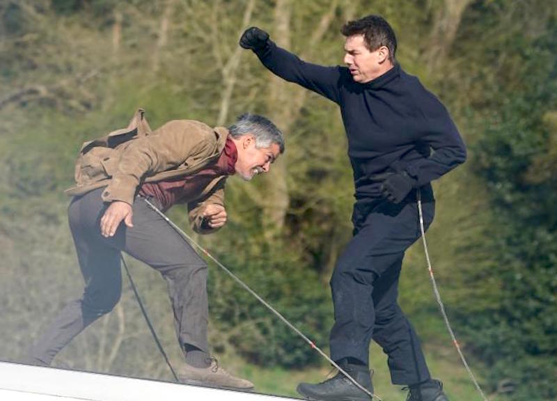 Continuano le riprese del film Mission Impossible 7 con Tom Cruise Continuano le riprese del film Mission Impossible 7 con Tom Cruise