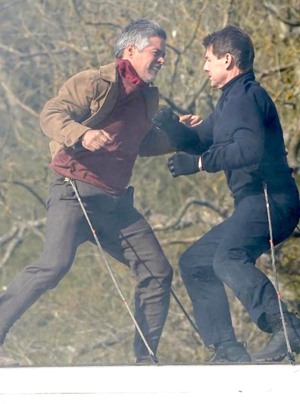 Continuano le riprese del film Mission Impossible 7 con Tom Cruise Continuano le riprese del film Mission Impossible 7 con Tom Cruise