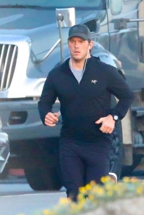 CA,Huntington Beach Chris Pratt sul set del film "The Terminal List" 
