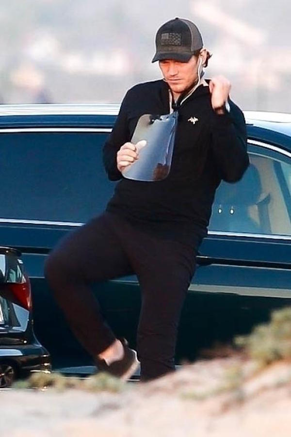 CA,Huntington Beach Chris Pratt sul set del film "The Terminal List" 