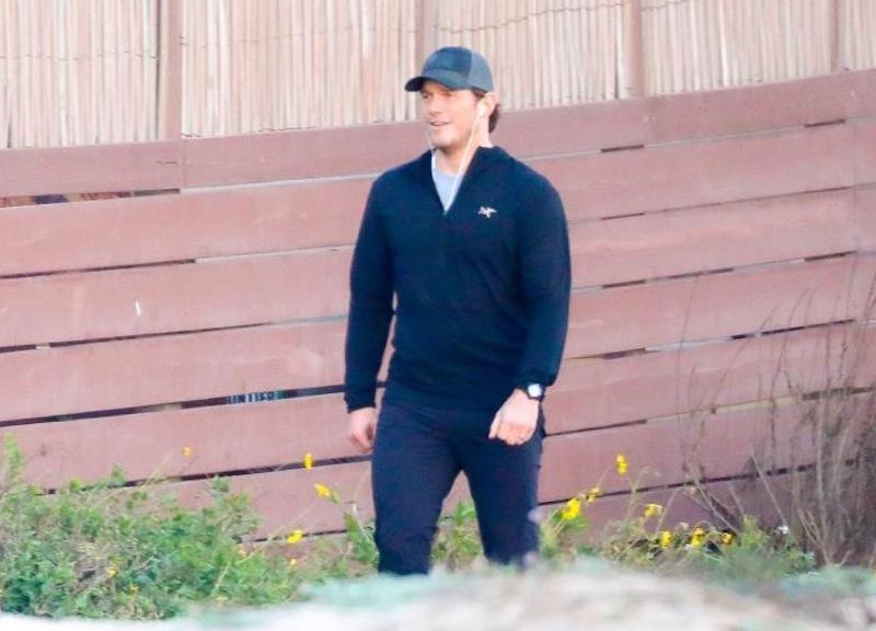 CA,Huntington Beach Chris Pratt sul set del film "The Terminal List" 