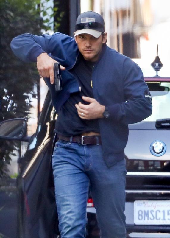 Los angeles,proseguono le riprese del film "The Terminal List" con Chris Pratt