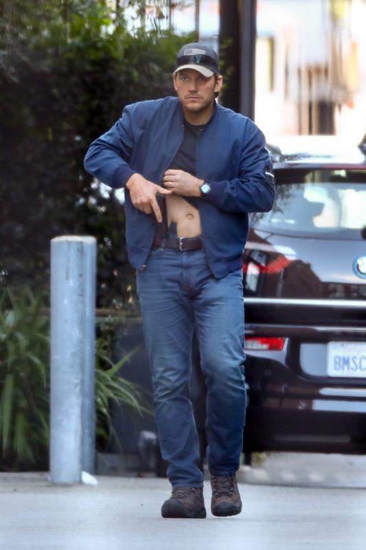 Los angeles,proseguono le riprese del film "The Terminal List" con Chris Pratt