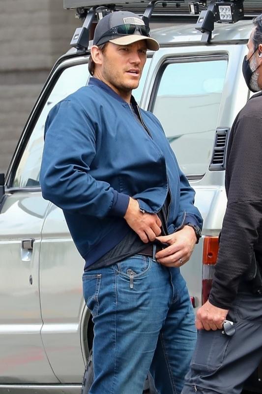 Los angeles,proseguono le riprese del film "The Terminal List" con Chris Pratt