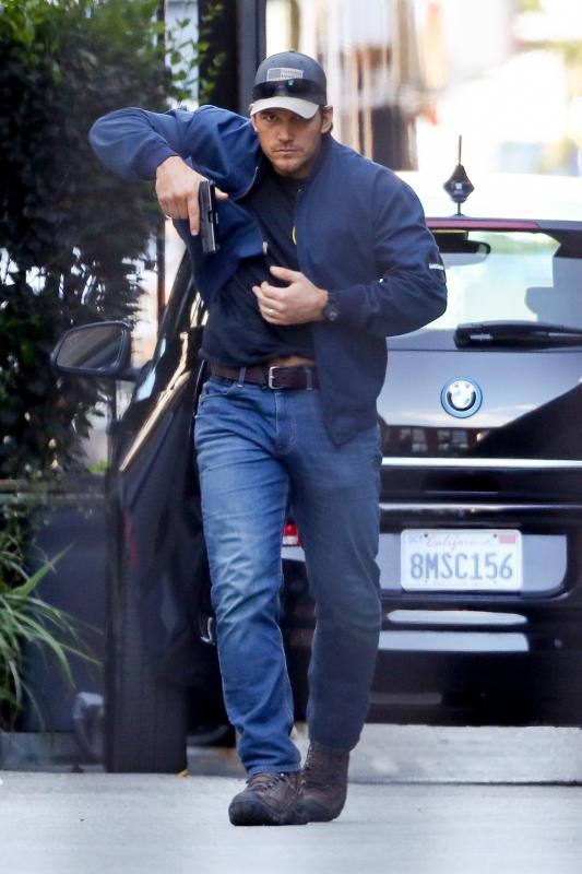 Los angeles,proseguono le riprese del film "The Terminal List" con Chris Pratt