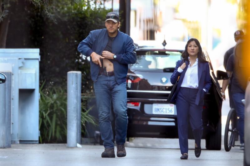 Los angeles,proseguono le riprese del film "The Terminal List" con Chris Pratt