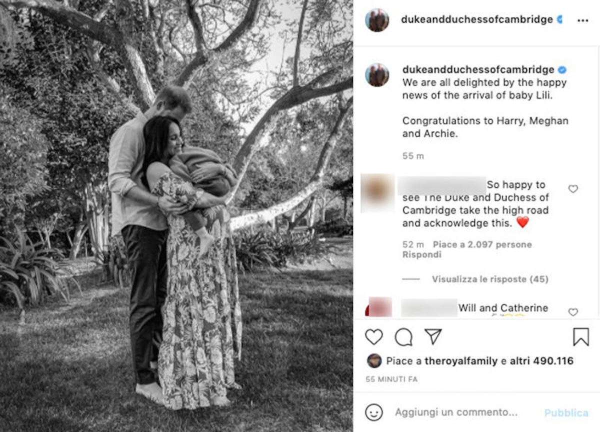 Nasce la secondagenita di Harry e Meghan che si chiama Lilibet Diana ipa Nasce la secondagenita di Harry e Meghan che si chiama Lilibet Diana ipa