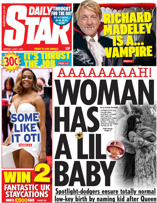 tabloid inglesi