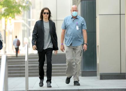 New York, l'attore Jared Leto irriconoscibile sul set del Film 'We Crashed'