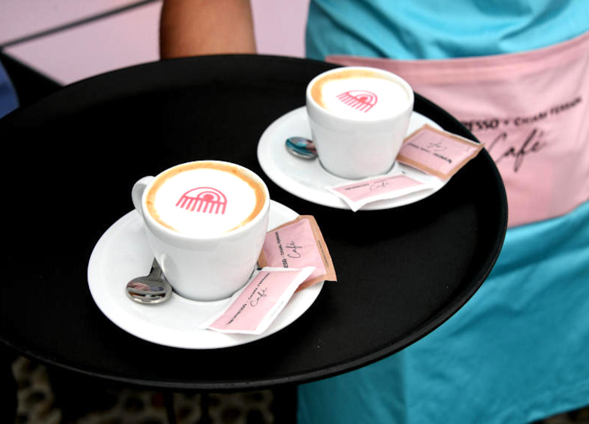Milano, Inaugurazione Chiara Ferragni Cafè - Nespresso in piazza del Carmine