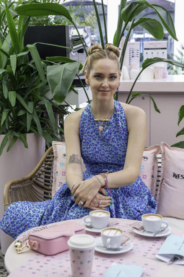 Milano, Inaugurazione Chiara Ferragni Cafè - Nespresso in piazza del Carmine