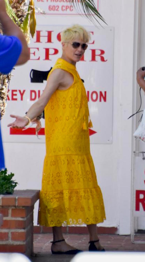 Studio City ,Los Angeles,Selma Blair nuovo look, taglio e colore , dei capelli