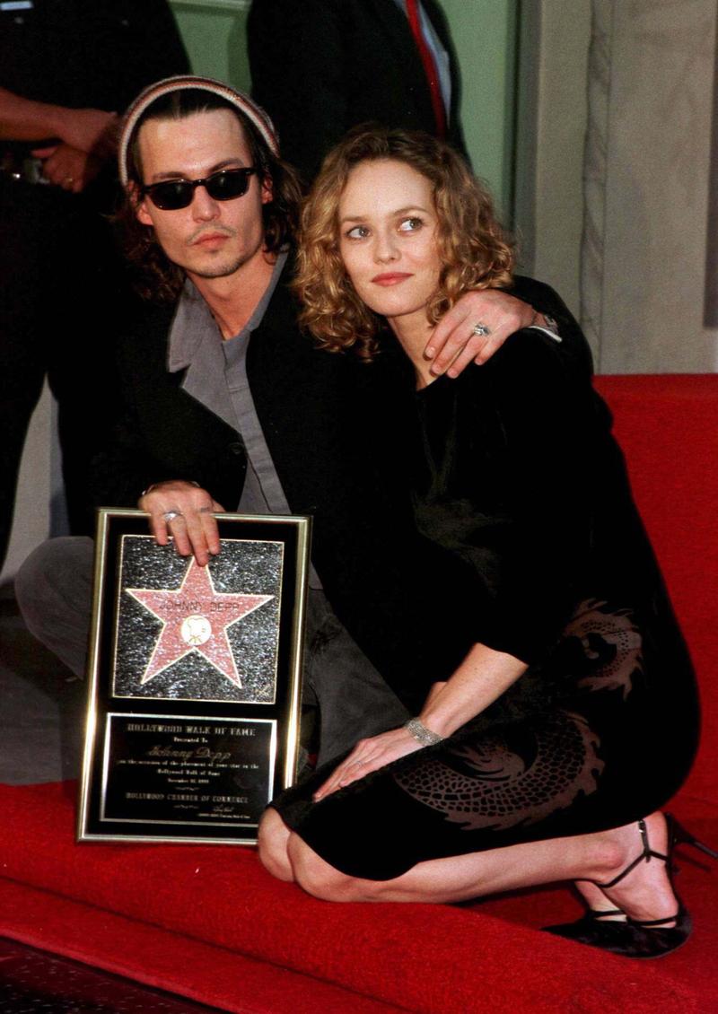 JOHNNY DEPP VANESSA PARADIS WALK OF FAME LP