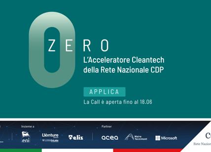 Al via la call per startup di Zero, acceleratore green di Cdp, Eni, Lvg, Elis