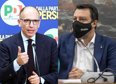 Letta Salvini ape piccolo