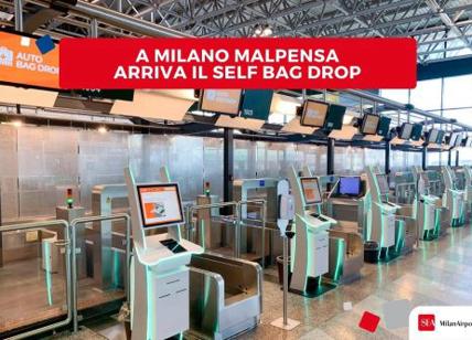 Malpensa, SEA: attivato il self bag drop, bagagli in stiva in autonomia Malpensa, SEA: attivato il self bag drop, bagagli in stiva in autonomia