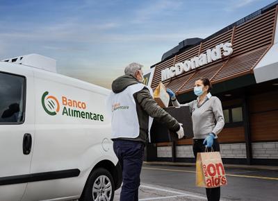 McDonald's aperti a donare