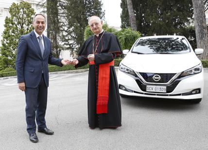 Nissan LEAF 100% elettrica entra nella flotta del Vaticano
